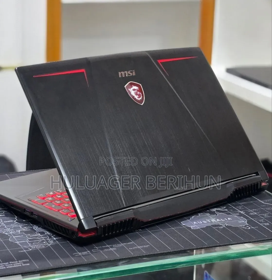 New Laptop MSI GP75 Leopard 16GB Intel Core i7 SSD 256GB