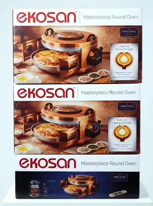 Ekosan Round Electric Oven – Dual Loop Heating Technology High Quality