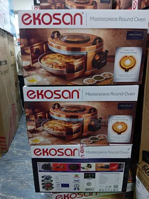 Ekosan Round Electric Oven – Dual Loop Heating Technology High Quality