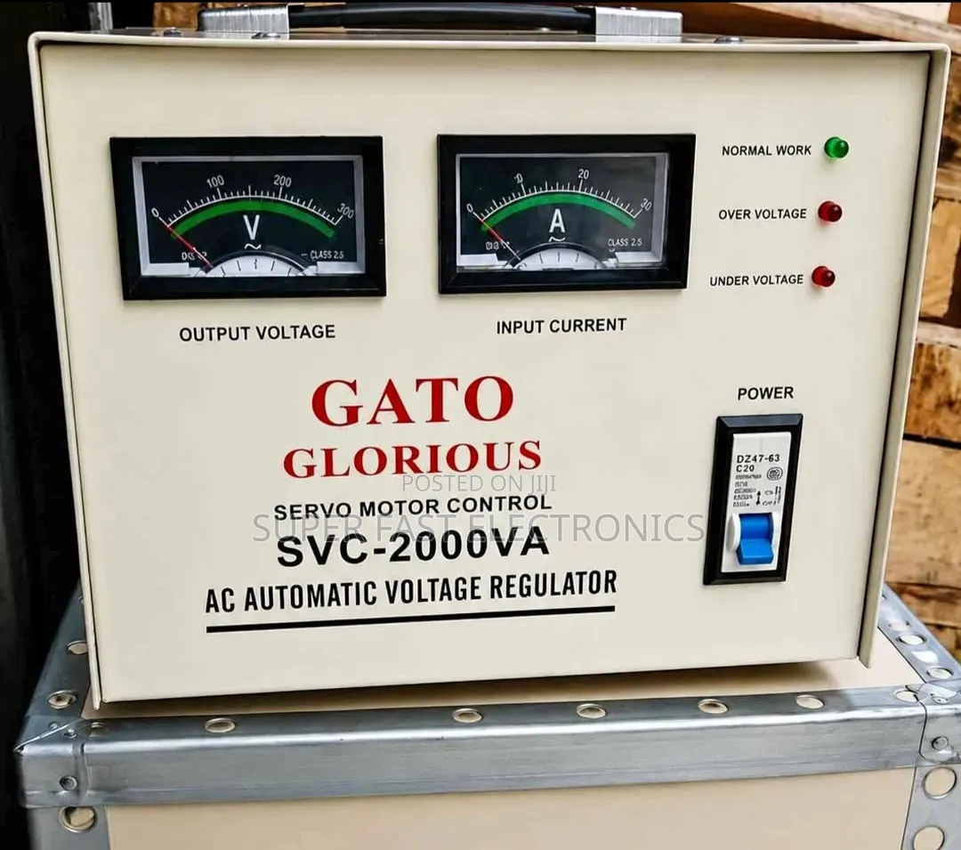 Gato Glorious SVC Servo Motor Control AC 2000VA Automatic Voltage