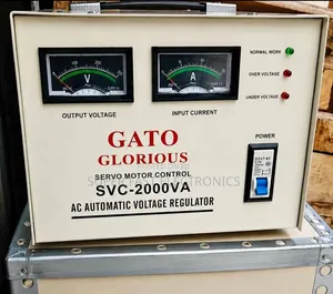 Gato Glorious SVC Servo Motor Control AC 2000VA Automatic Voltage