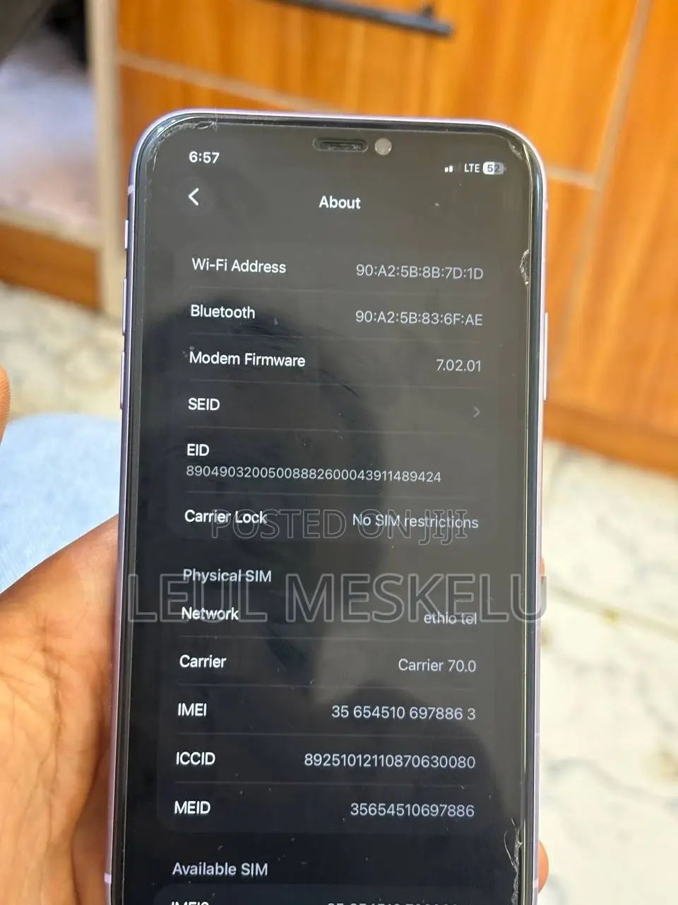 Apple iPhone 11 64 GB Purple