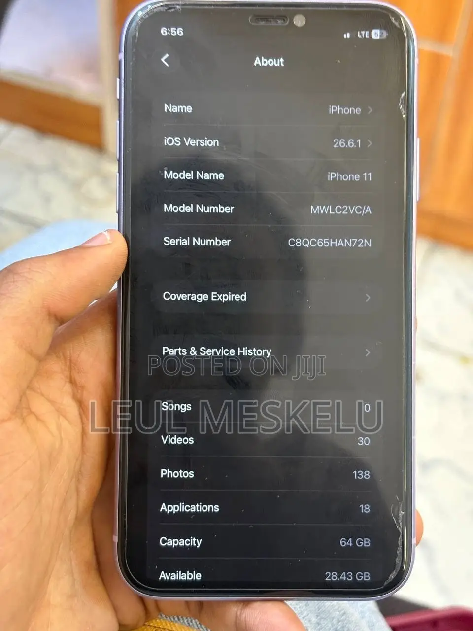 Apple iPhone 11 64 GB Purple