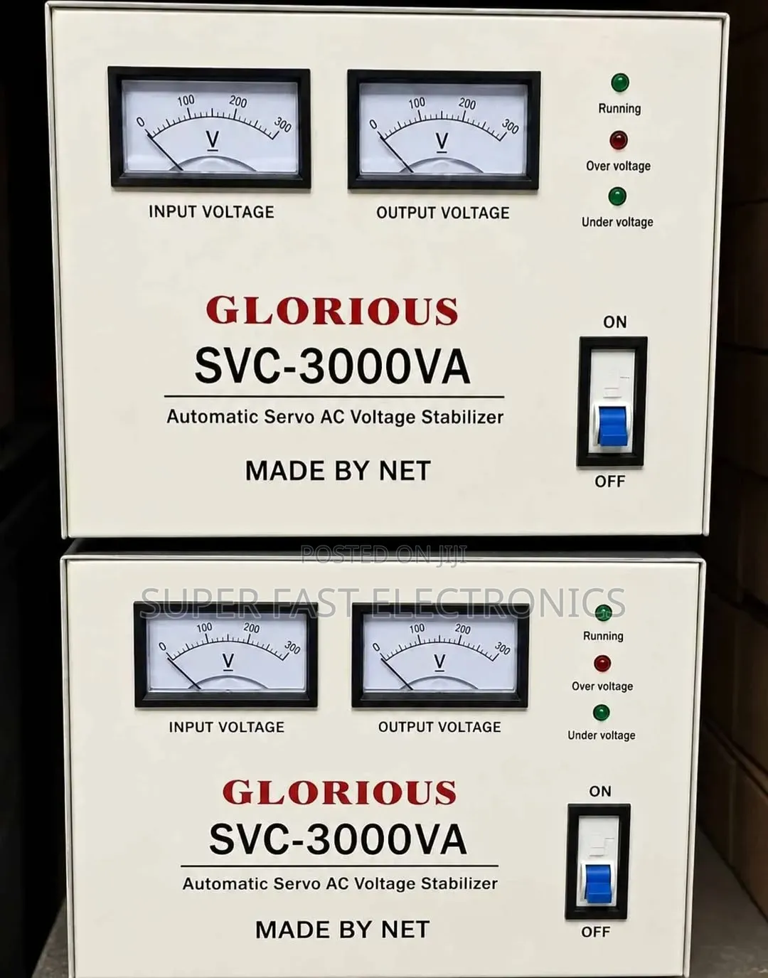 Gato Glorious Stabilizer SVC-3000VA Servo Motor Control AC Automa