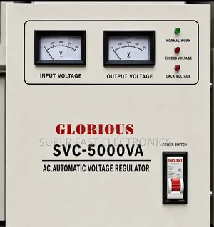 Glorious Stabilizer SVC-5000VA AC Automatic Voltage Regulator