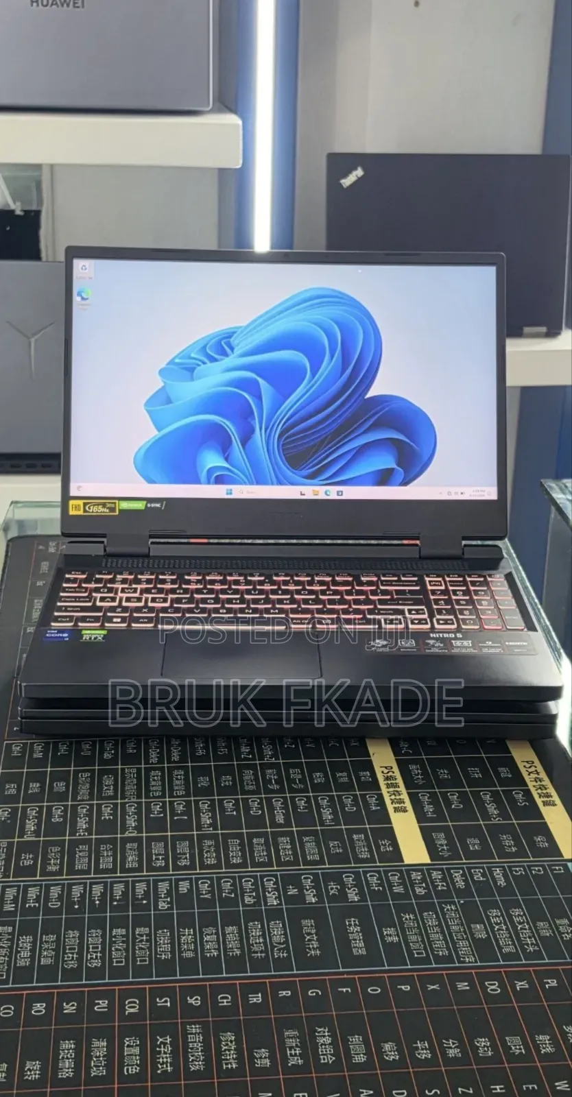 New Laptop Acer Nitro 5 16GB Intel Core i9 SSD 1T