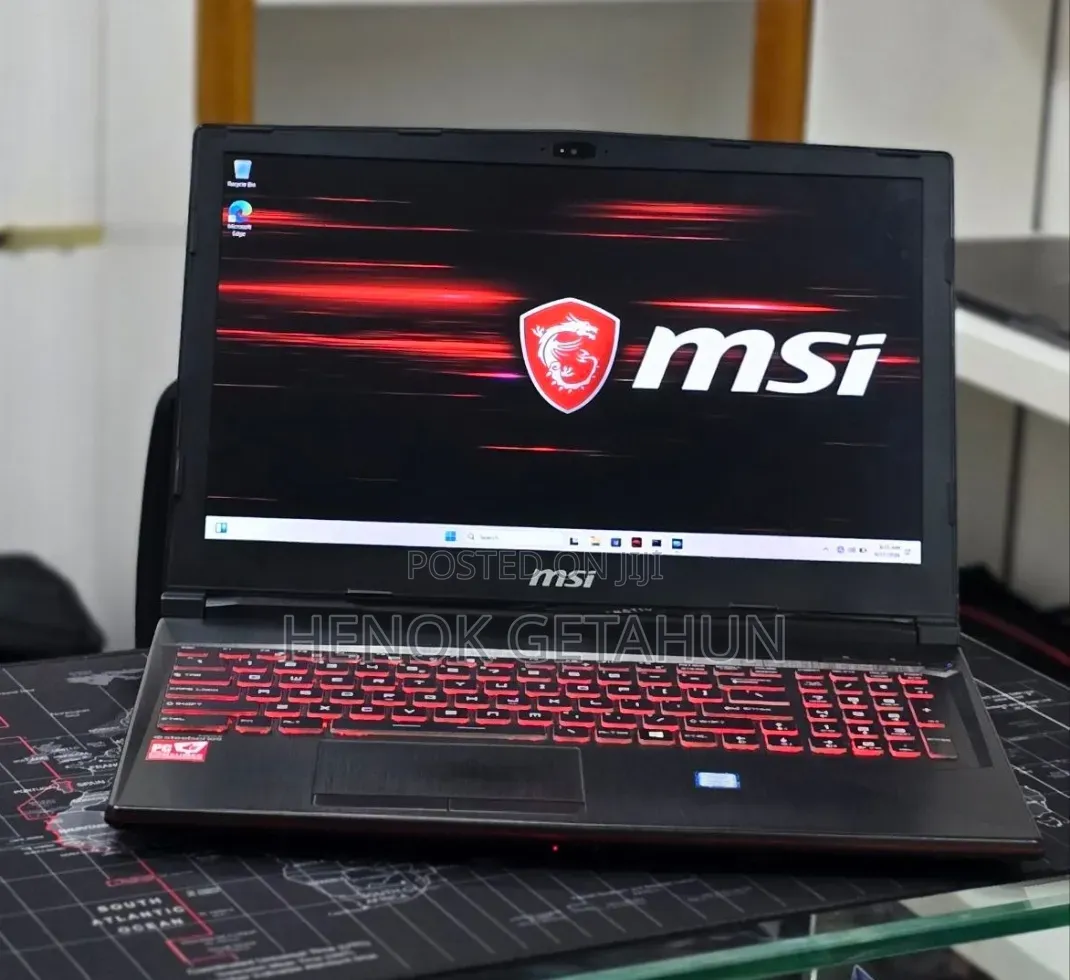 New Laptop MSI GF63 16GB Intel Core i7 HDD+SSD 1T