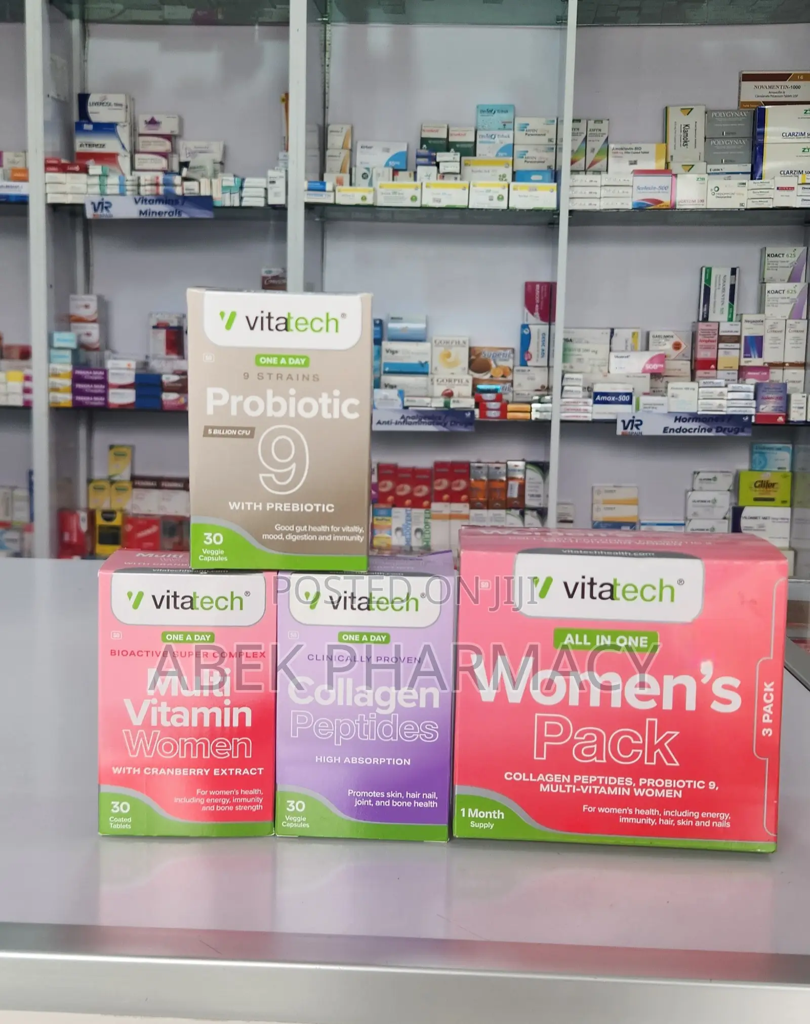 Multi-Vit Woman Pack(Multi-Vit Women, Probiotic 9 Collagen Peptides)