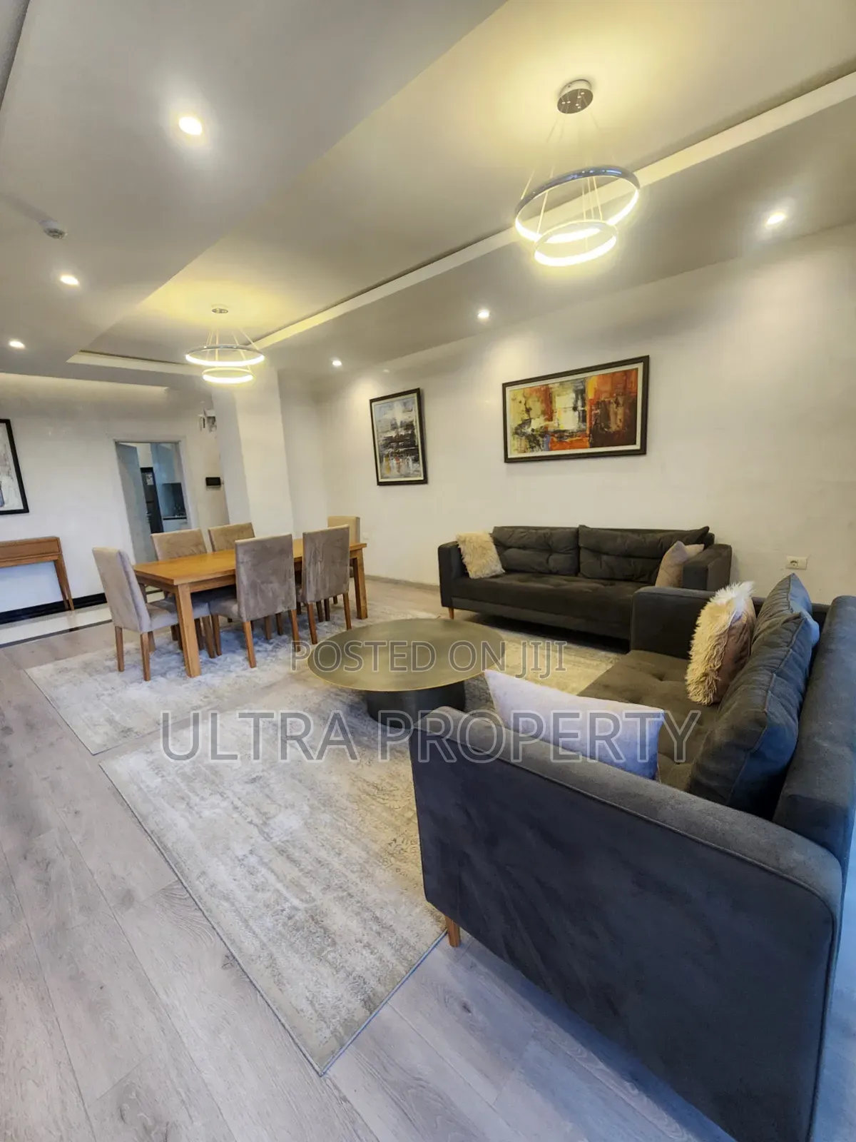 Furnished 3bdrm Apartment in Bole for rent