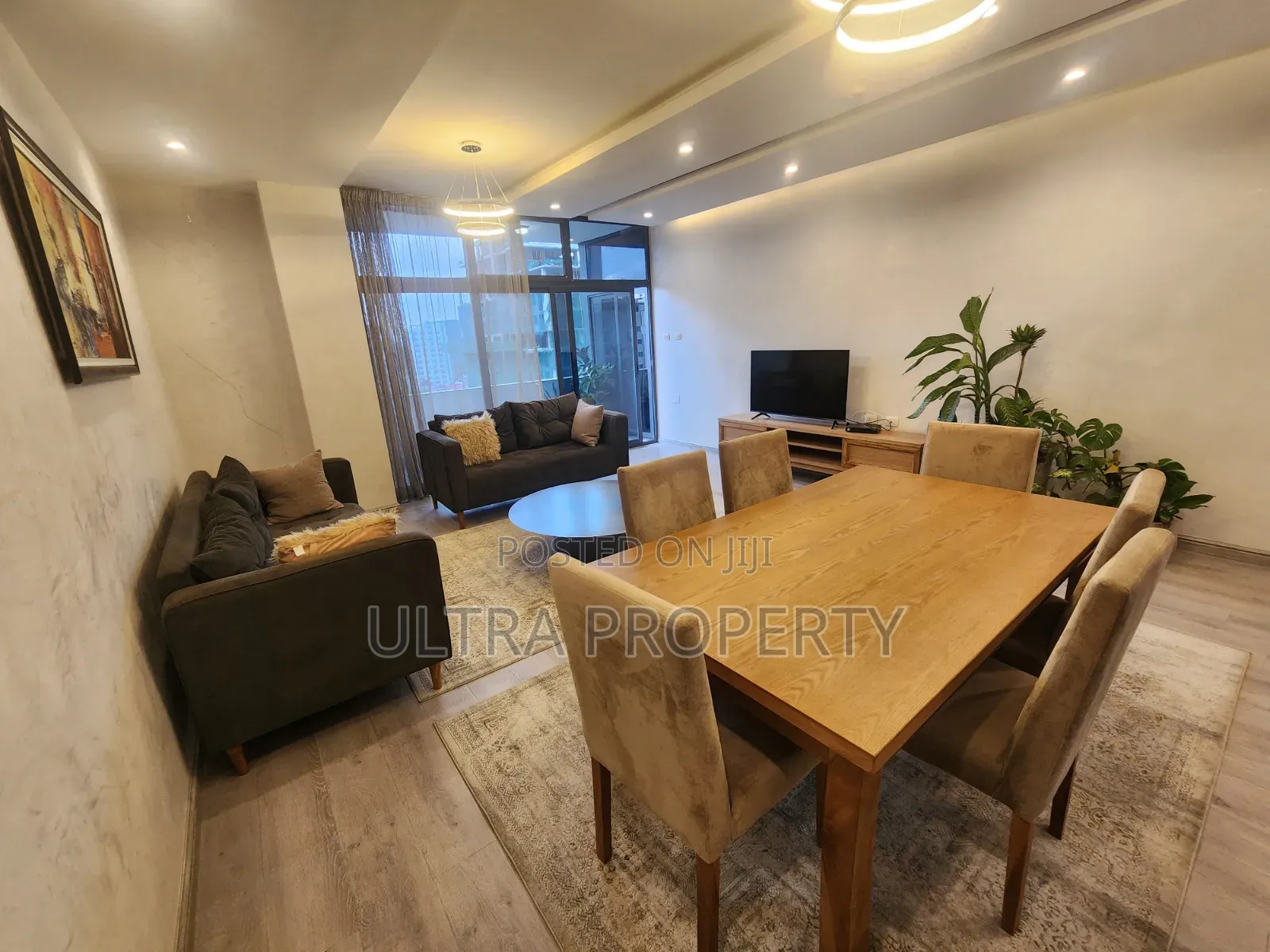 Furnished 3bdrm Apartment in Bole for rent