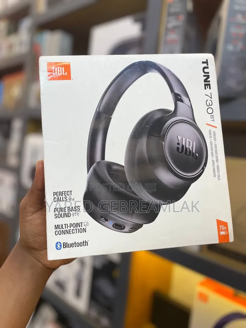 JBL Tune 730BT — Brand New, Factory Sealed
