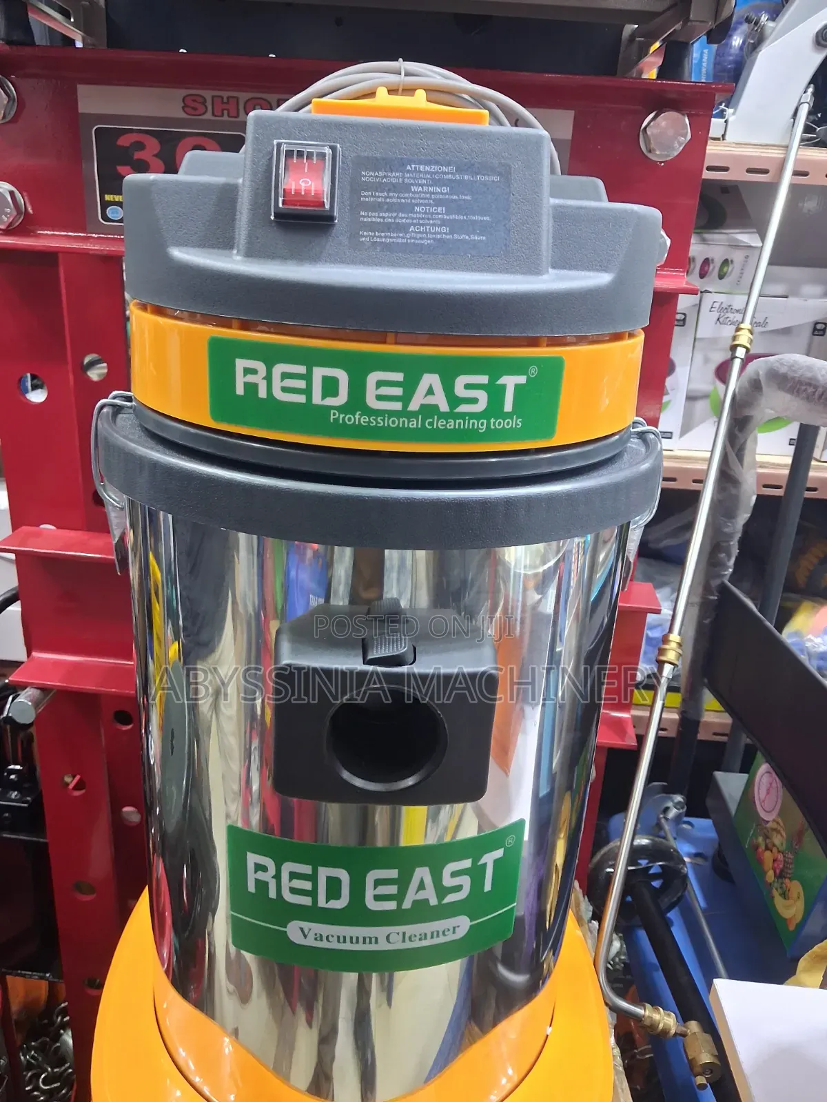 RED EAST VACUUM CLEANER – Professional Cleaning Power