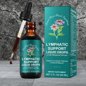 Lymphatic Drainage Drops 2 FL OZ, Lymphatic Cleanse Immune Support