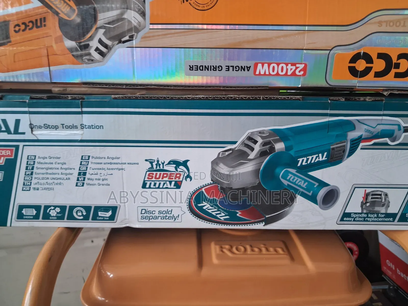 TOTAL GRINDER – Powerful Professional Angle Grinder