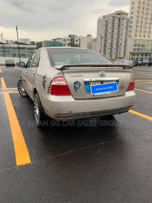 Toyota Corolla 2007 Maroon