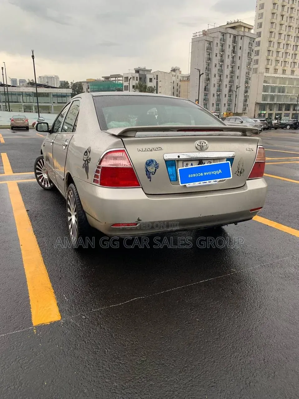Toyota Corolla 2007 Maroon