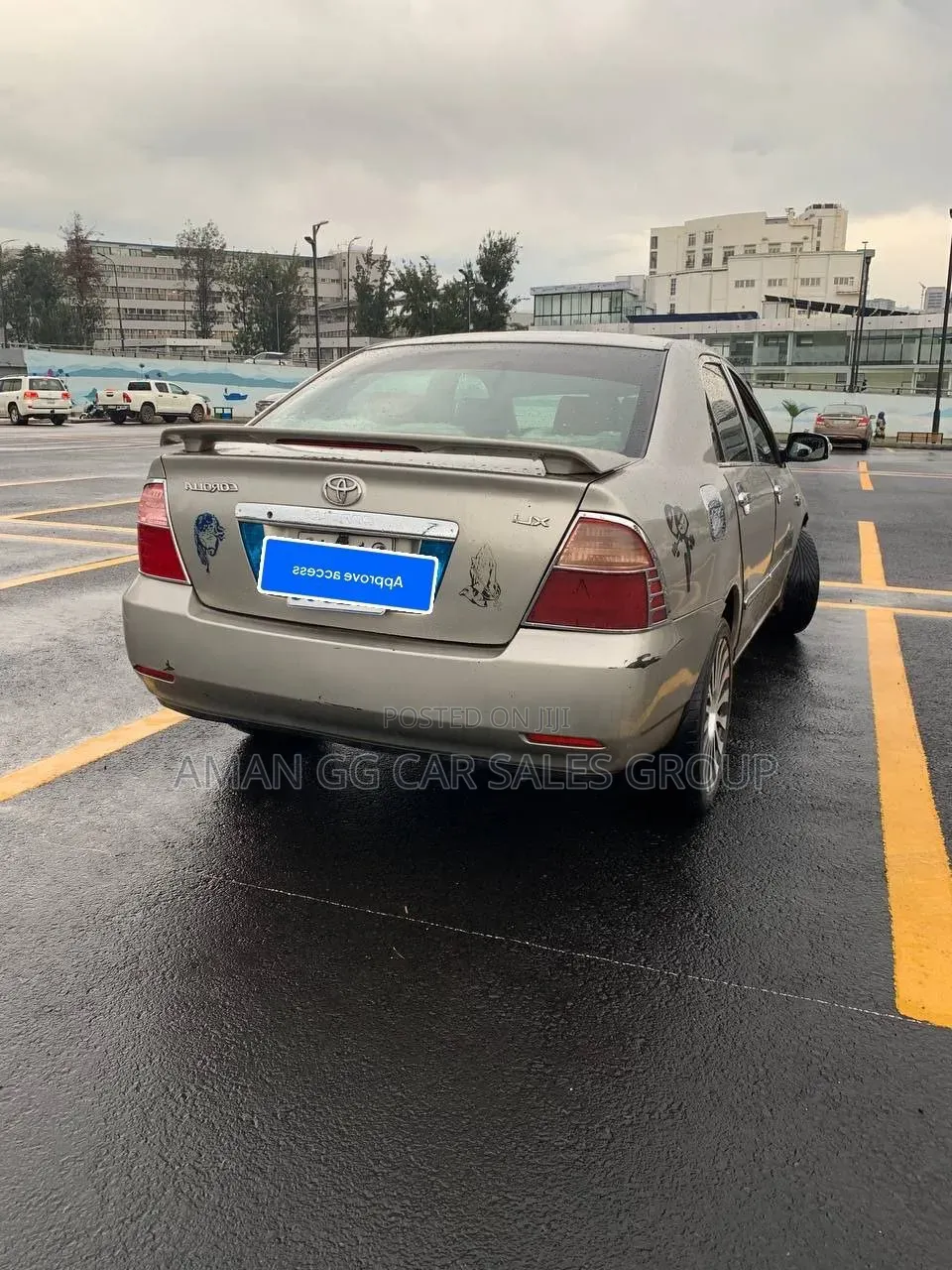 Toyota Corolla 2007 Maroon