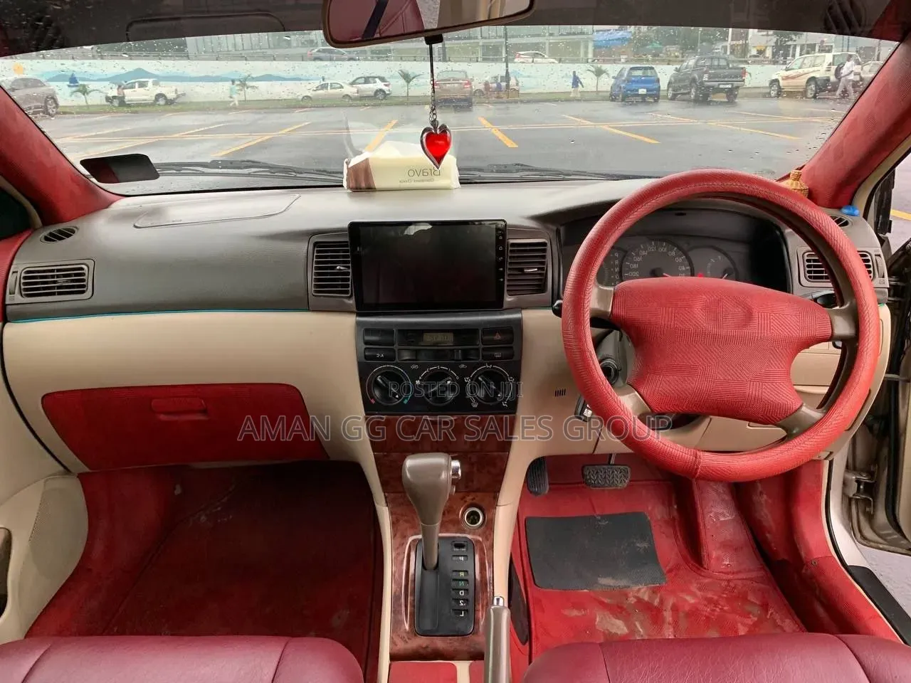 Toyota Corolla 2007 Maroon