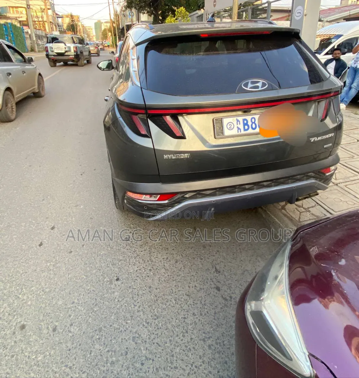 Hyundai Tucson 2021 Maroon