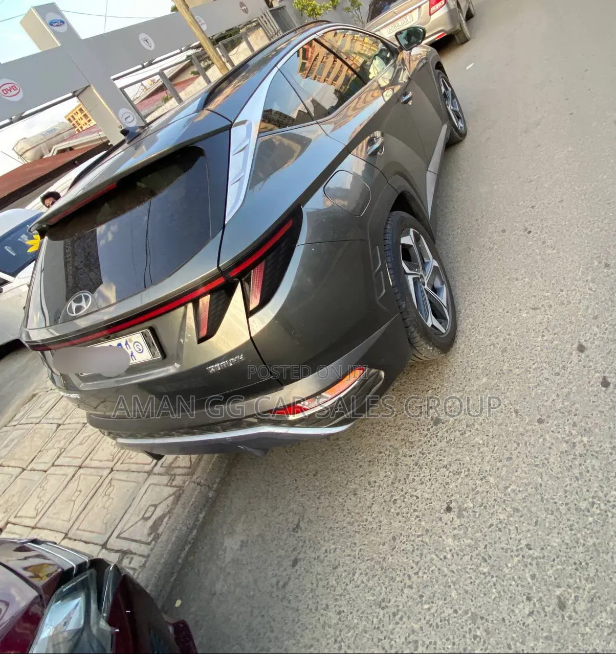 Hyundai Tucson 2021 Maroon