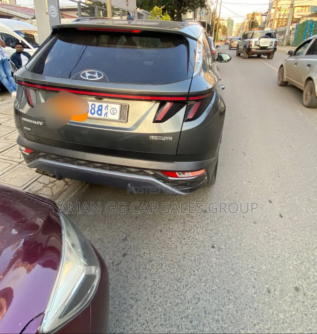 Hyundai Tucson 2021 Maroon