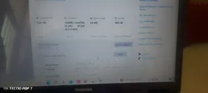 Laptop Toshiba 4GB Intel Core i3 HDD 500GB