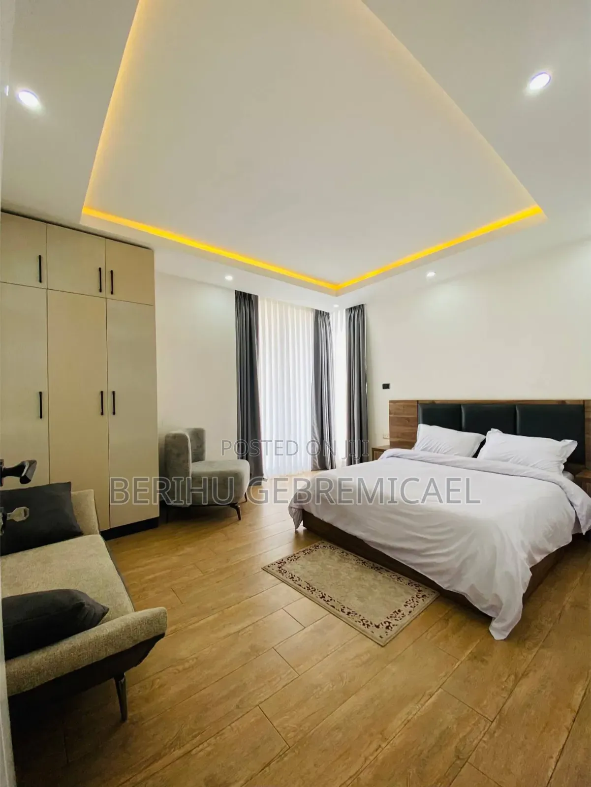Furnished 1bdrm Apartment in Kasanchis, Yeka for rent
