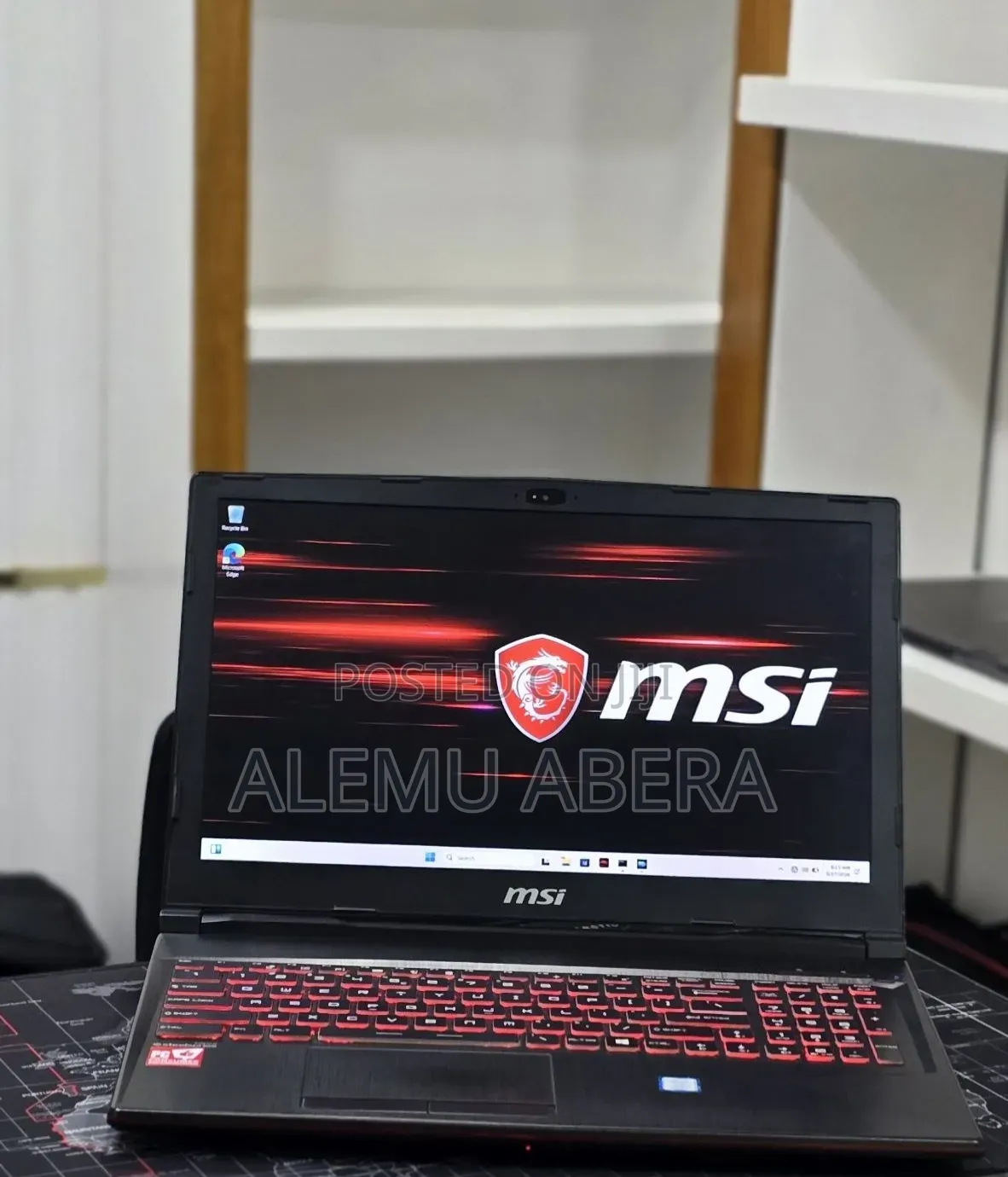 New Laptop MSI GP75 Leopard 16GB Intel Core i7 HDD+SSD 256GB