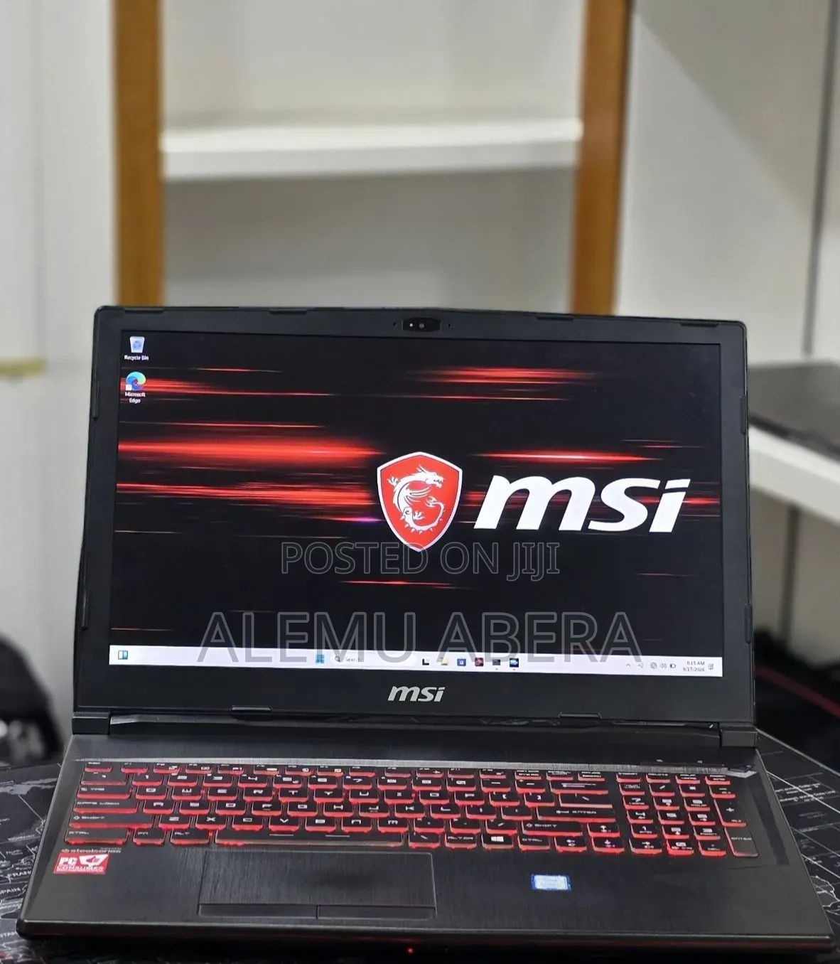 New Laptop MSI GP75 Leopard 16GB Intel Core i7 HDD+SSD 256GB