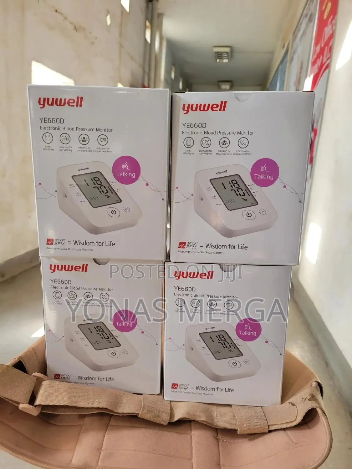 Blood Pressure Monitor号畂bpm耳曰- Two Display Modes mmHg and kPa