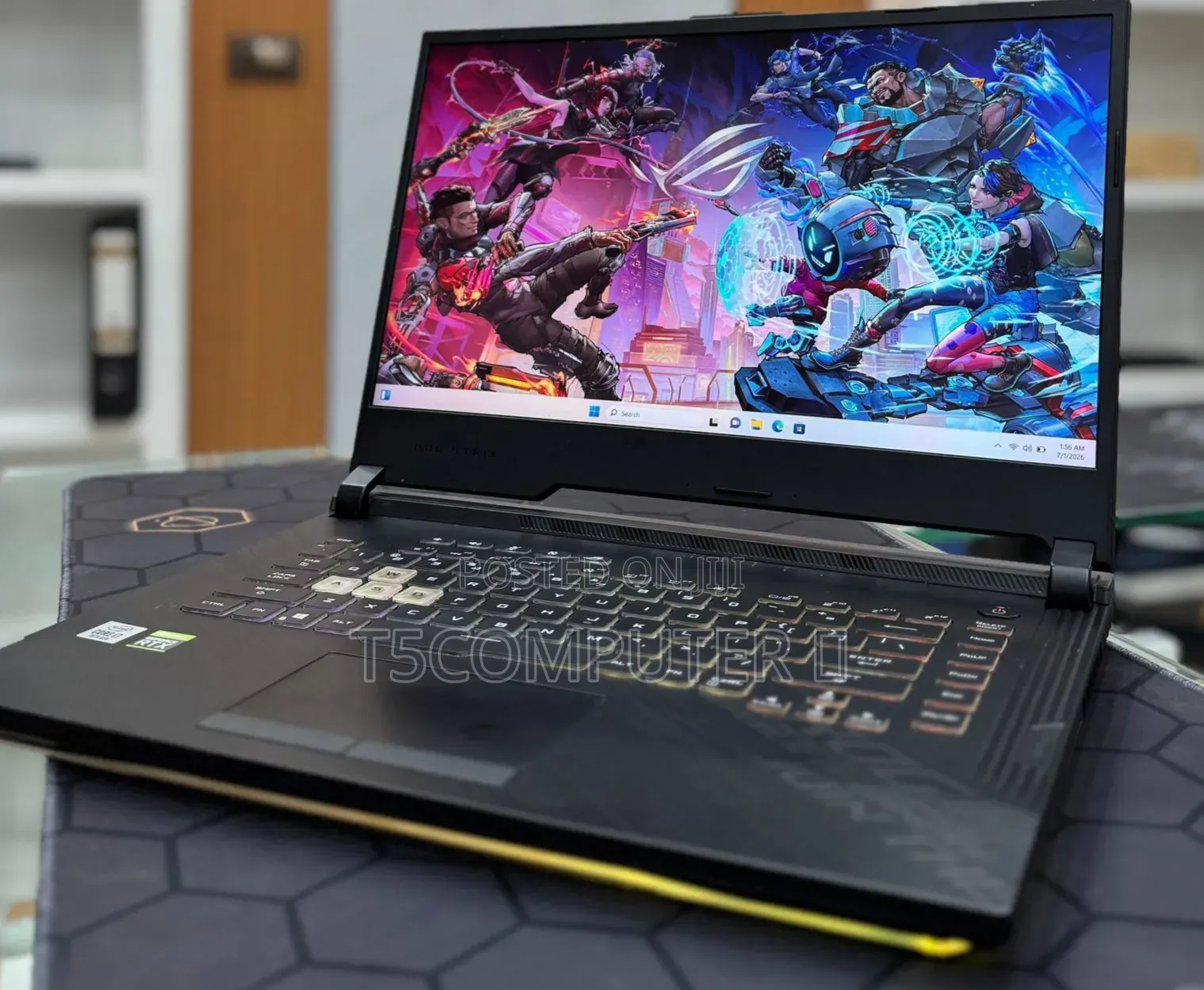 New Laptop Asus ROG Strix G15 16GB Intel Core i7 SSD 1T