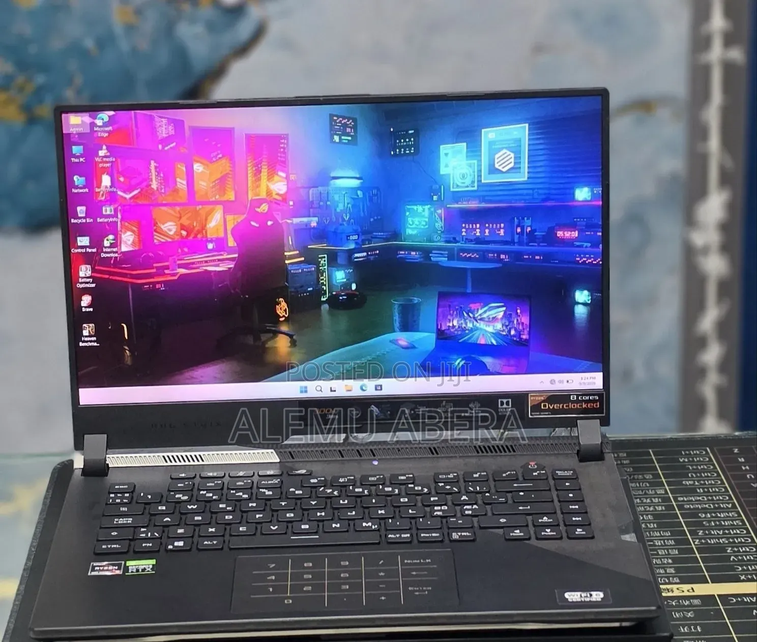New Laptop Asus ROG Strix G16 G614 32GB AMD Ryzen 9 SSD 1T