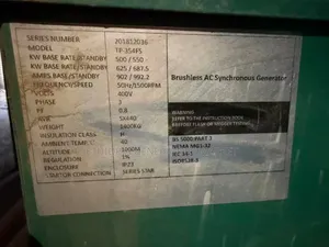 625kva Cummins Generator Open Type
