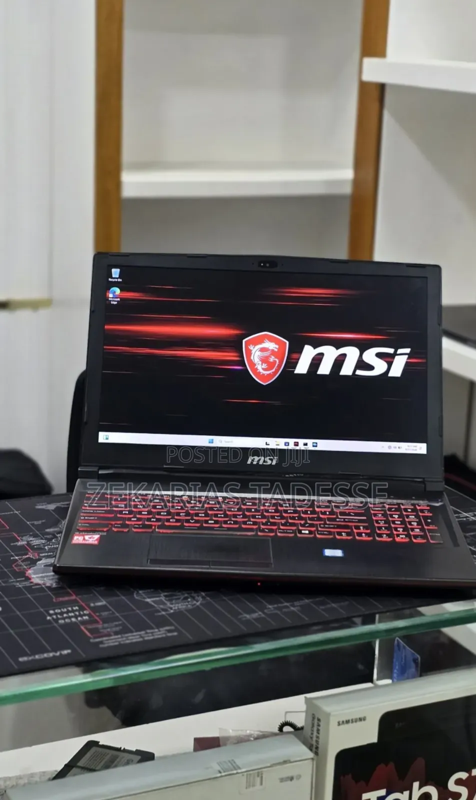 New Laptop MSI 16GB Intel Core i7 SSD 512GB