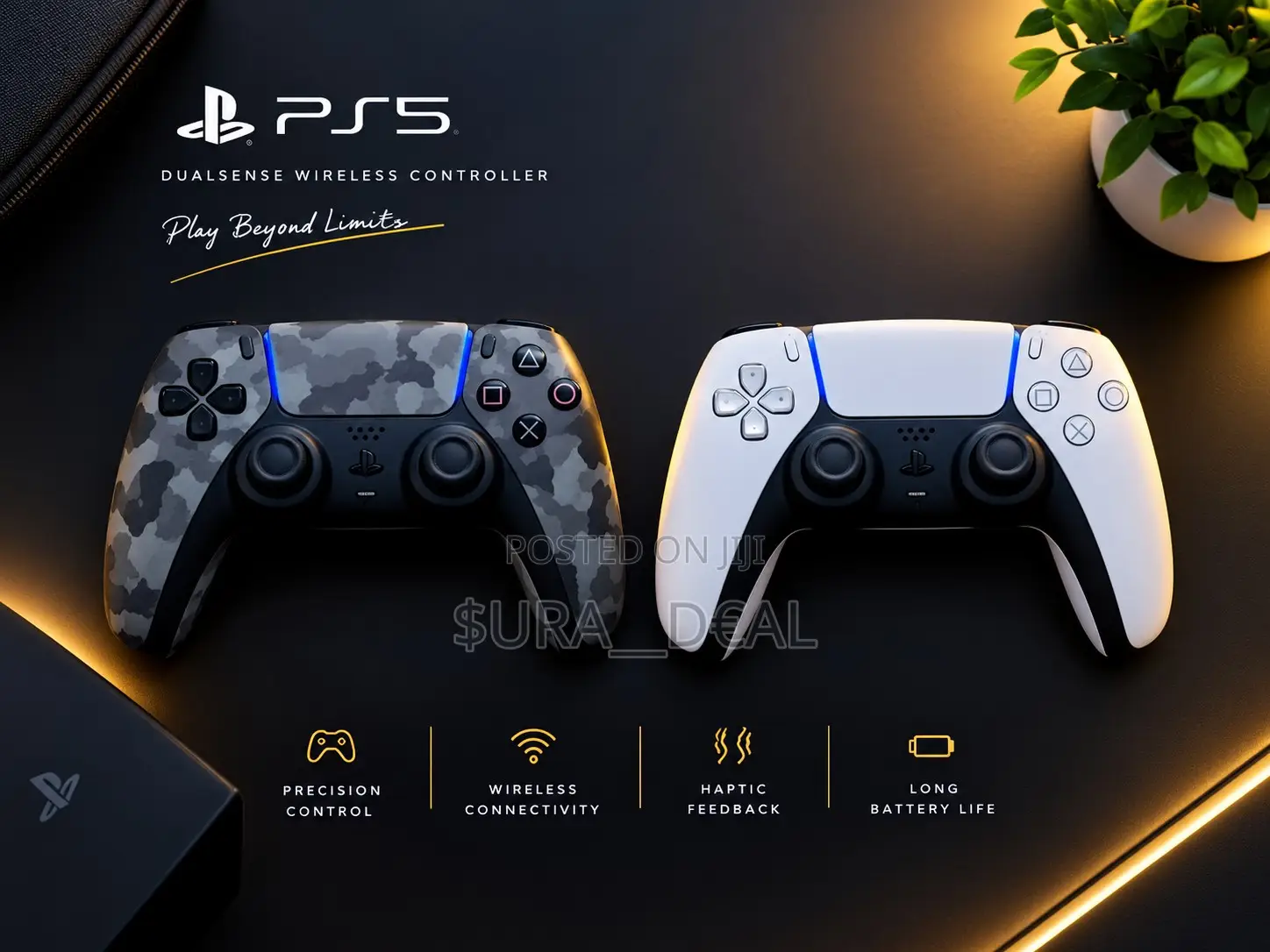 Original PS5 : Console and Joysticks