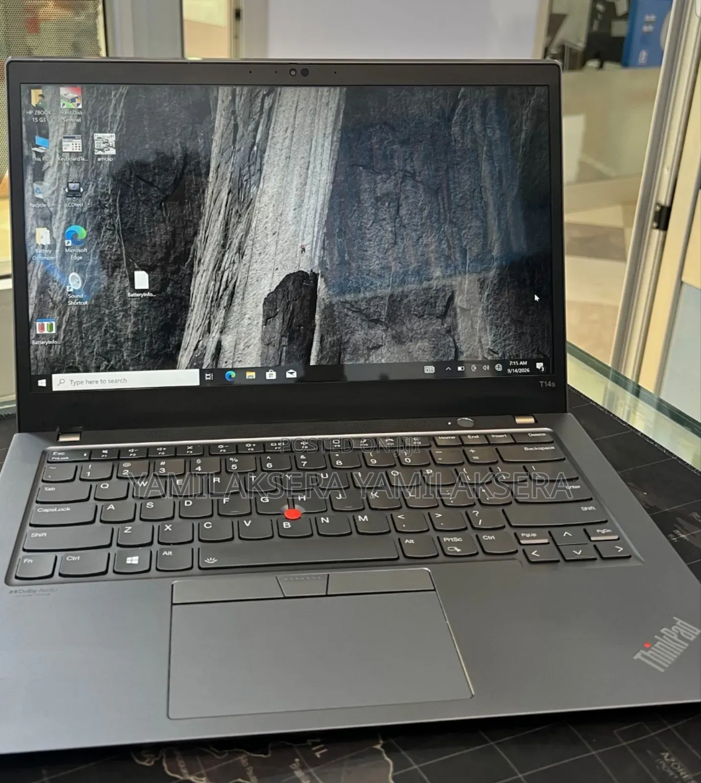 New Laptop Lenovo ThinkPad T14s G4 16GB Intel Core i7 SSD 512GB