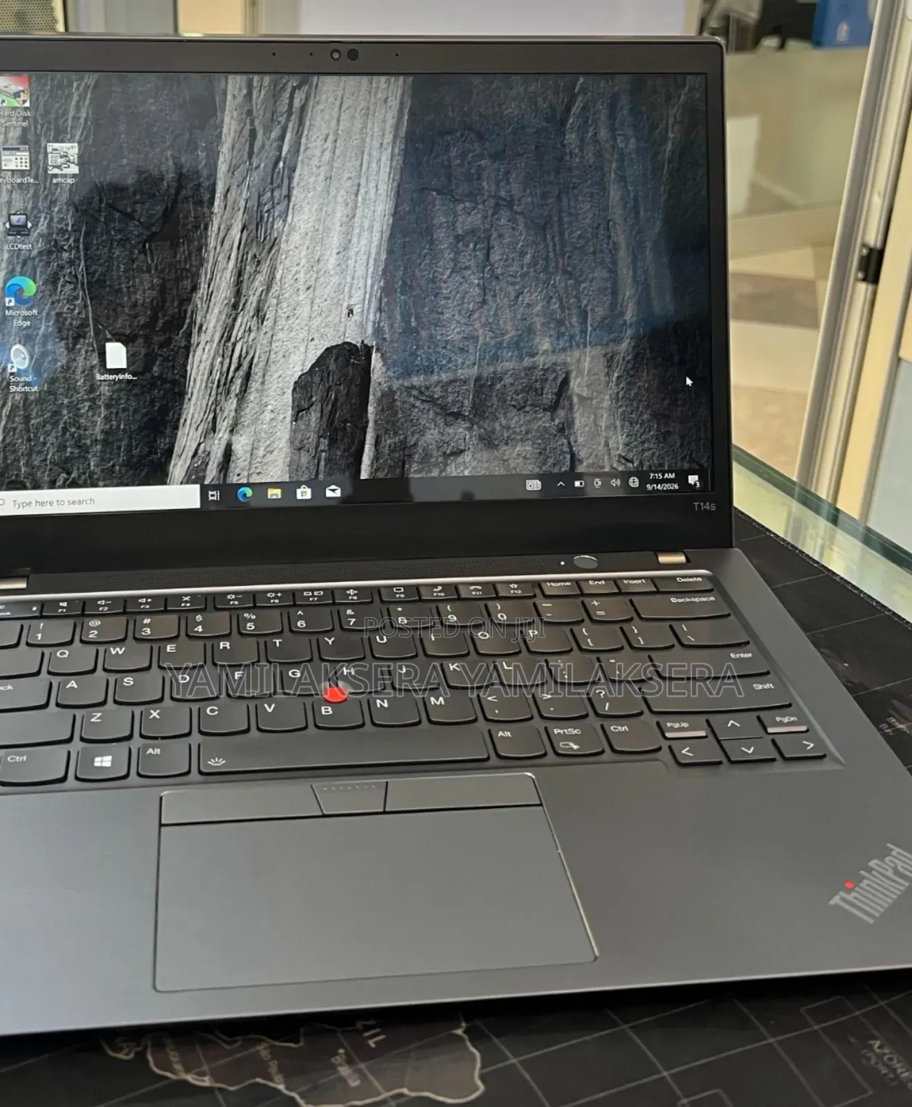 New Laptop Lenovo ThinkPad T14s G4 16GB Intel Core i7 SSD 512GB