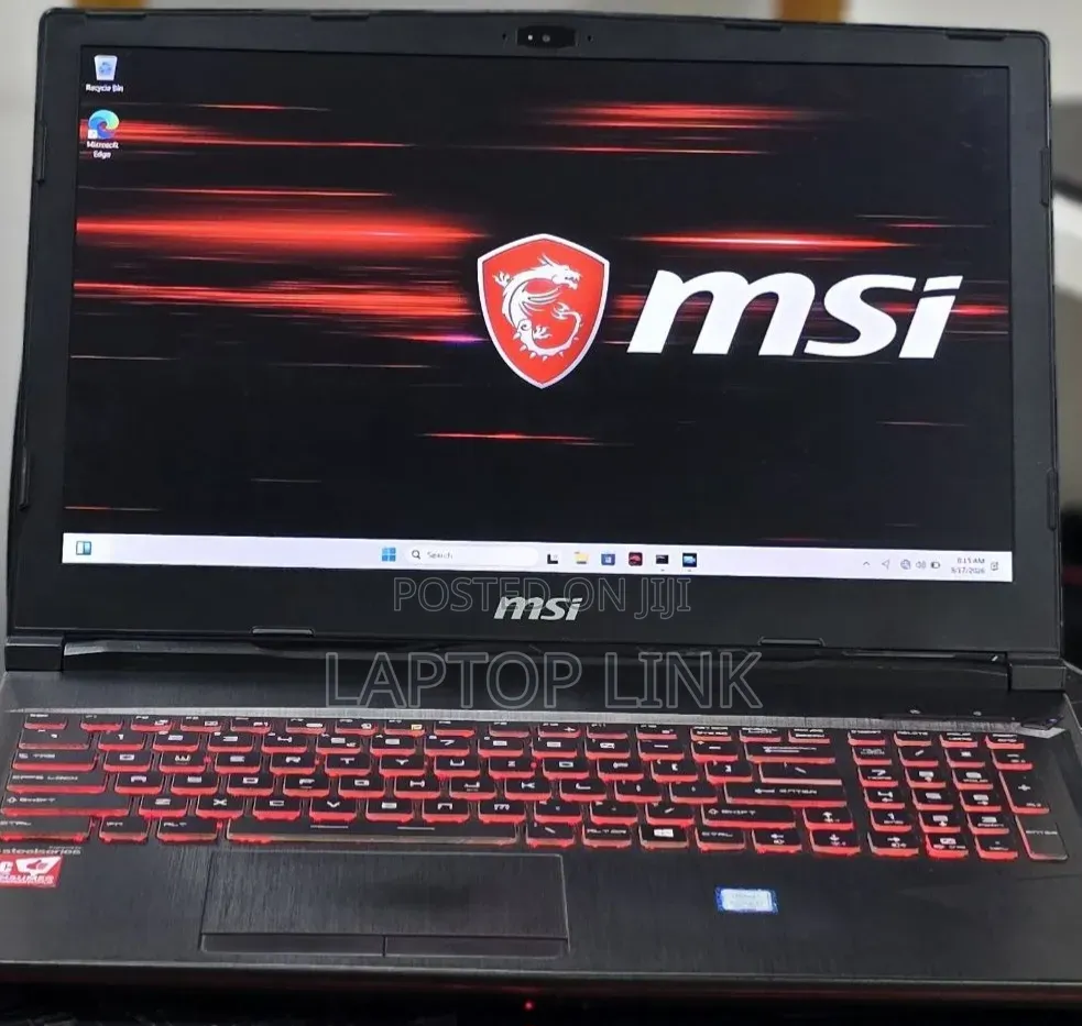 New Laptop MSI GP75 Leopard 16GB Intel Core i7 HDD+SSD 256GB