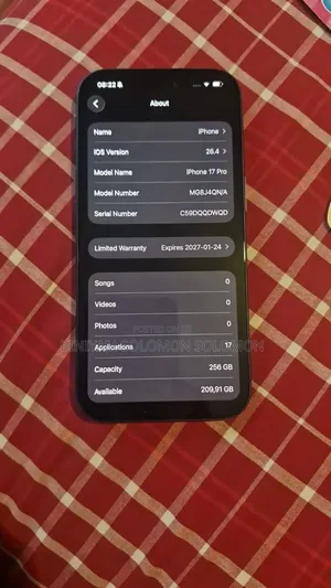 Apple iPhone 17 Pro Max 256 GB White