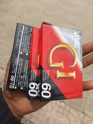 JVC GI-60 Blank Audio Cassette Tape,
