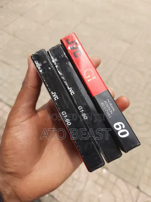 JVC GI-60 Blank Audio Cassette Tape,