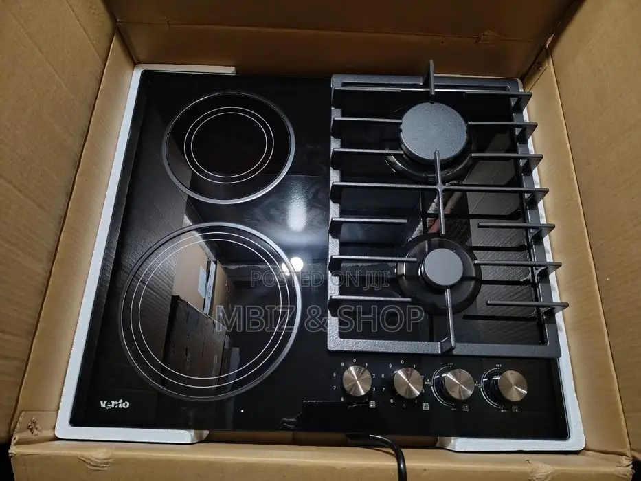Hybrid 2 Gas, 2 Electric Stove