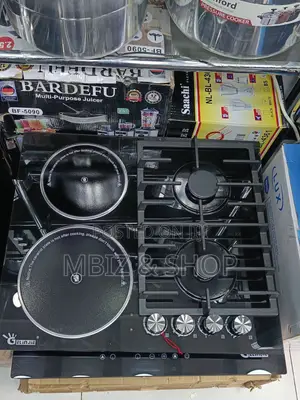 Hybrid 2 Gas, 2 Electric Stove