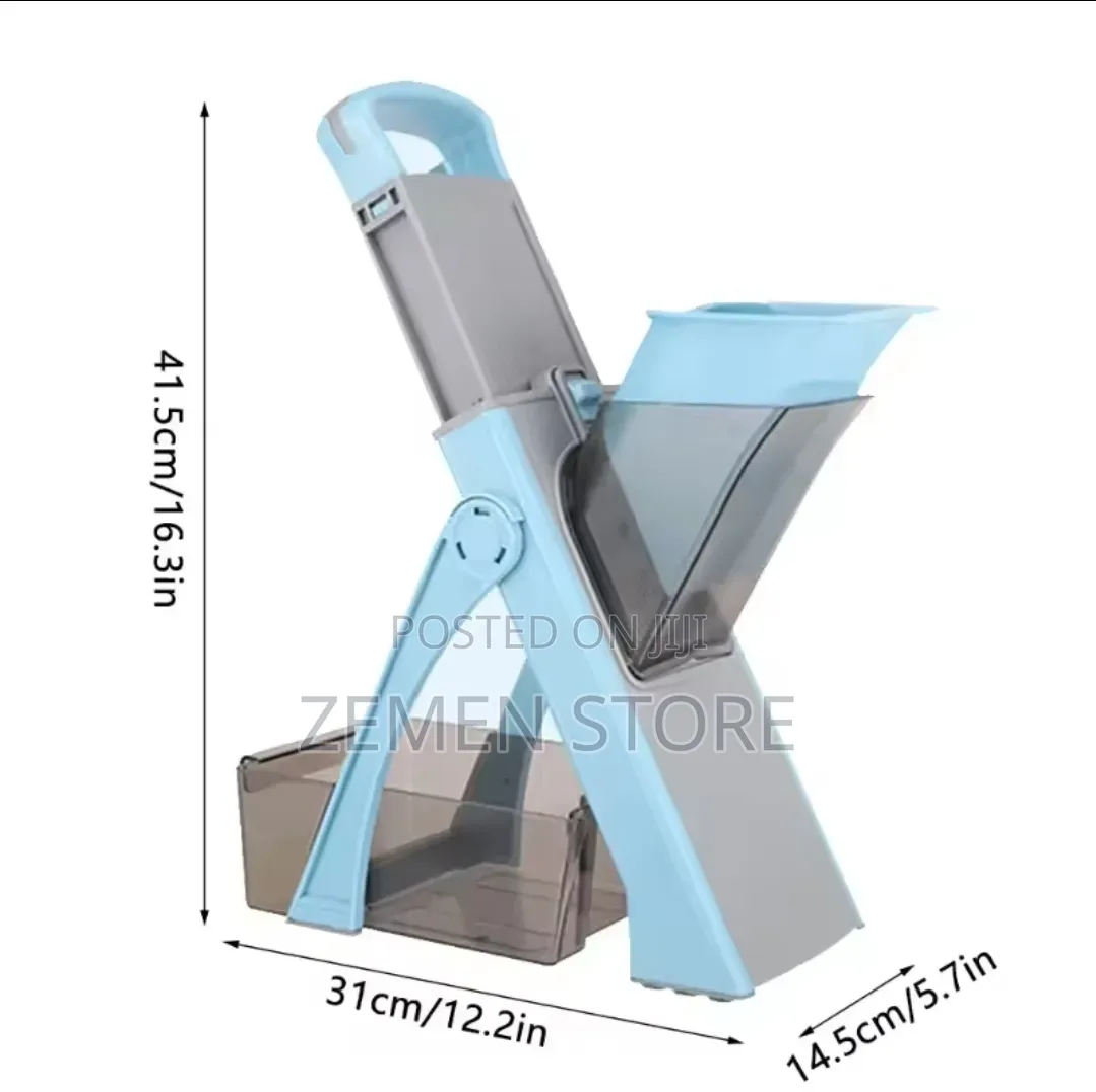 Safe Vertical Mandoline Slicer Vegetable Chopper Multifunctional