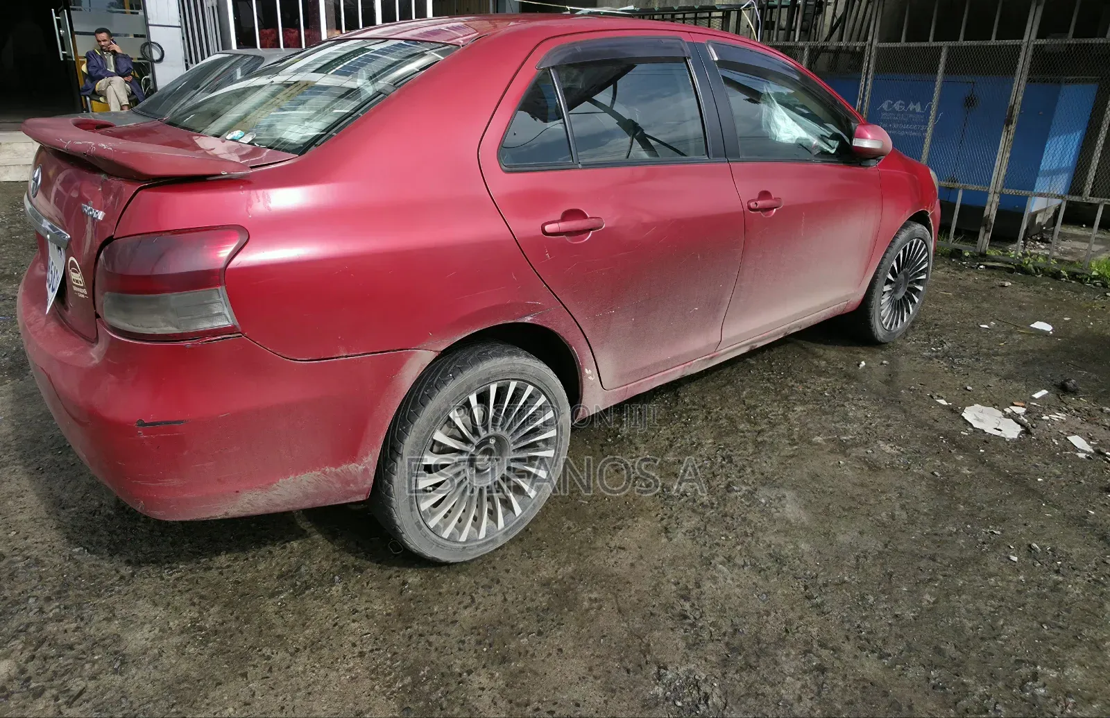 Toyota Yaris 2010 Red