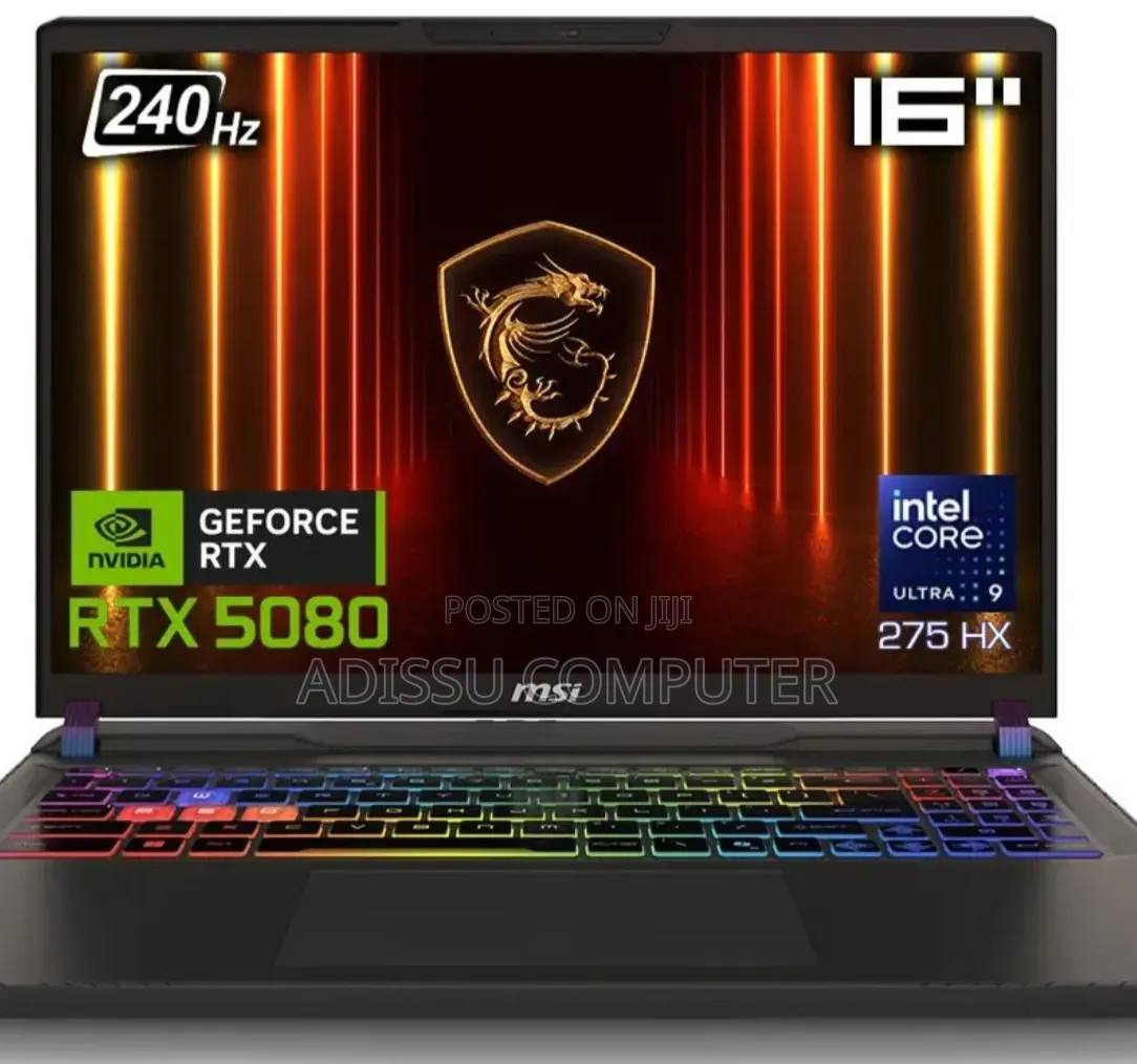 New Laptop MSI Vector 16 HX AI A2XWIG 32GB Nvidia SSD 1T