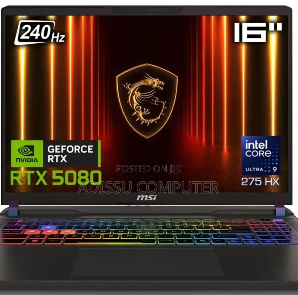 New Laptop MSI Vector 16 HX AI A2XWIG 32GB Nvidia SSD 1T
