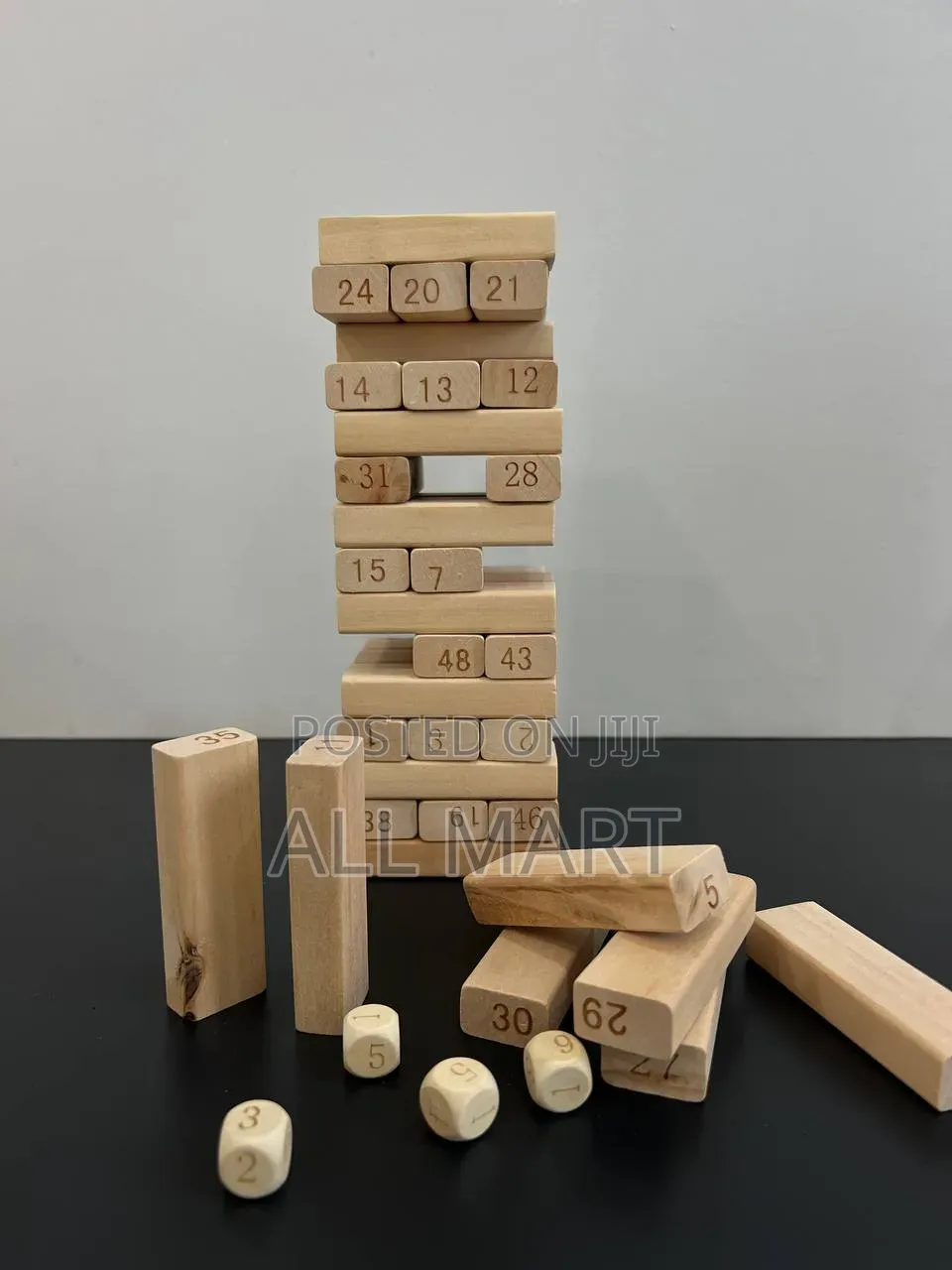 Jenga 48 Wooden Blocks