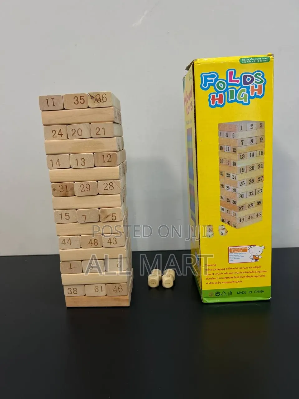 Jenga 48 Wooden Blocks