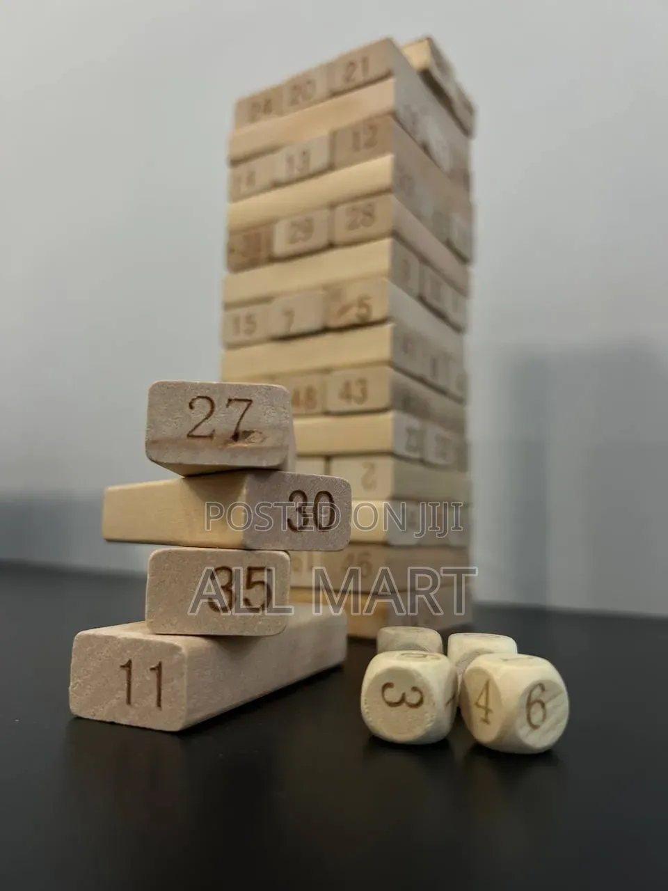 Jenga 48 Wooden Blocks